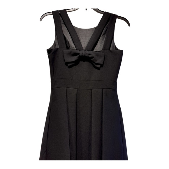 Kate Spade Black Crepe Bow Back Dress - Picture 7 of 10
